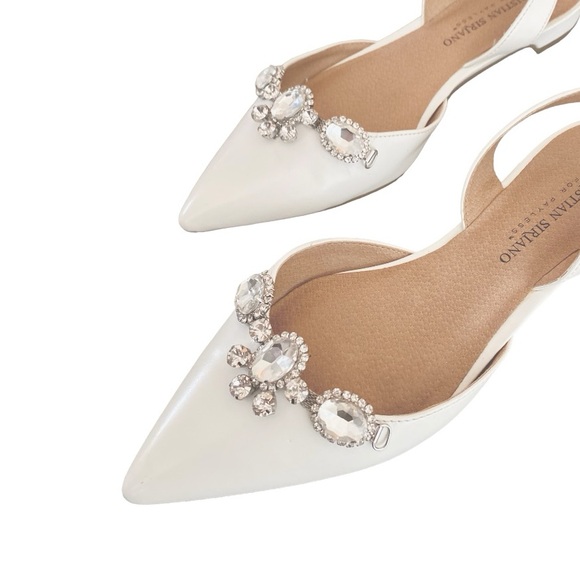 CHRISTIAN SIRIANO / SZ 7 / EMBELLISHED BALLET FLATS / EUC - Picture 4 of 4